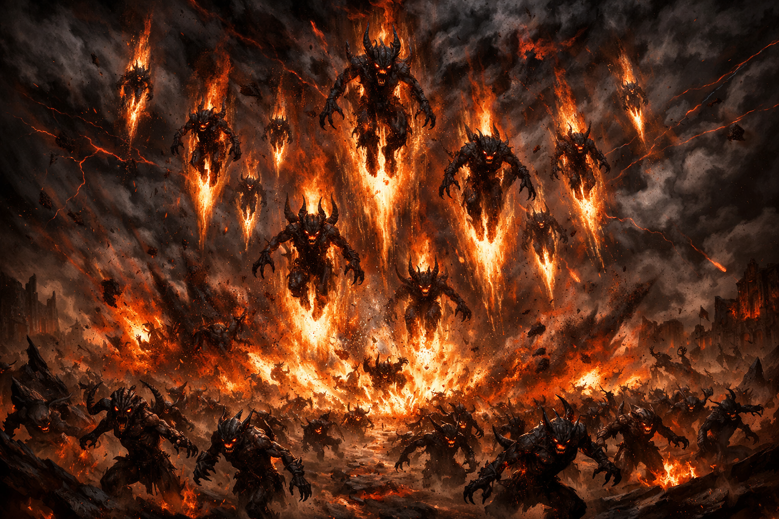 Warlock Legion Bombardment leveling build Diablo 4 Season 13