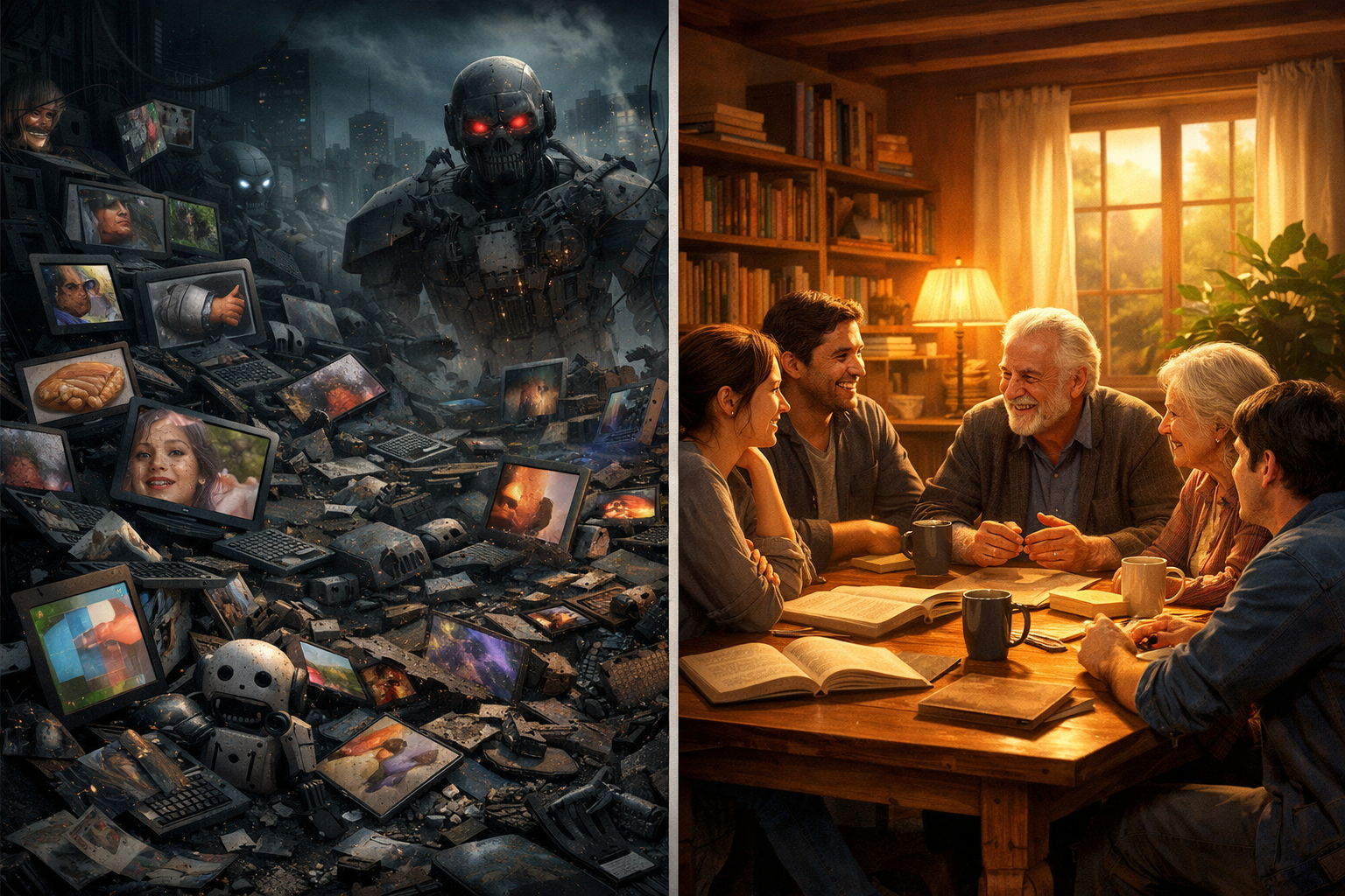 L'avenir d'Internet entre déchéance numérique et espoir de communautés humaines