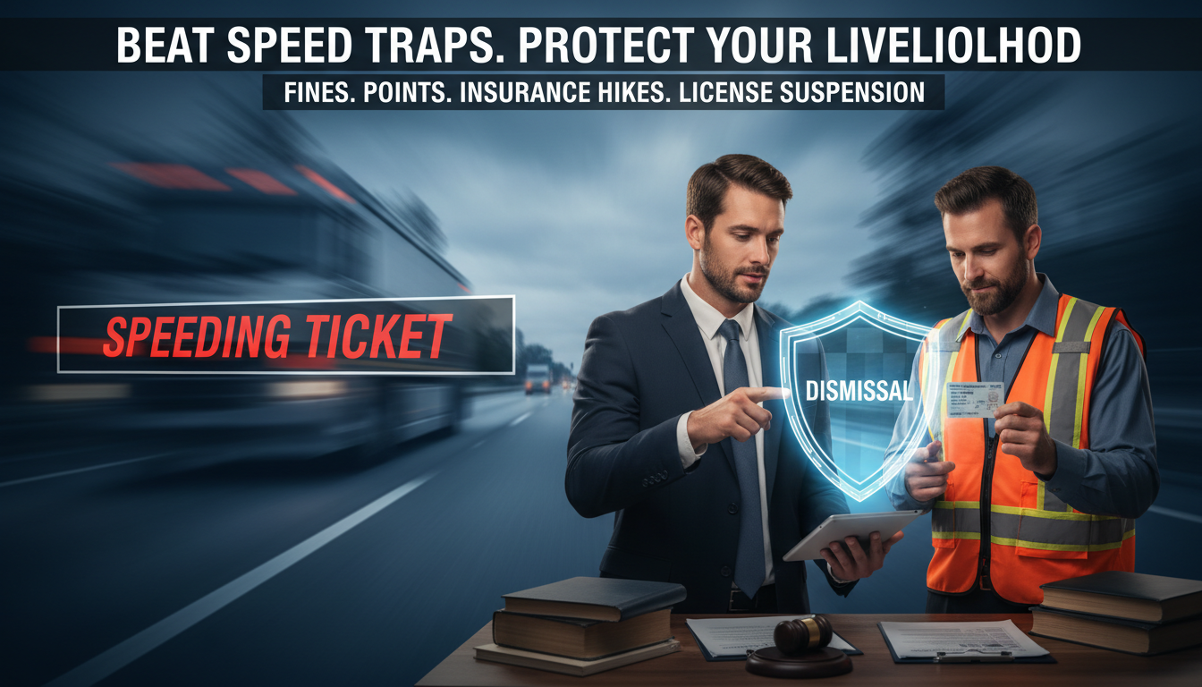 How Traffic Court Lawyers Beat Speed Traps and Radar Tickets