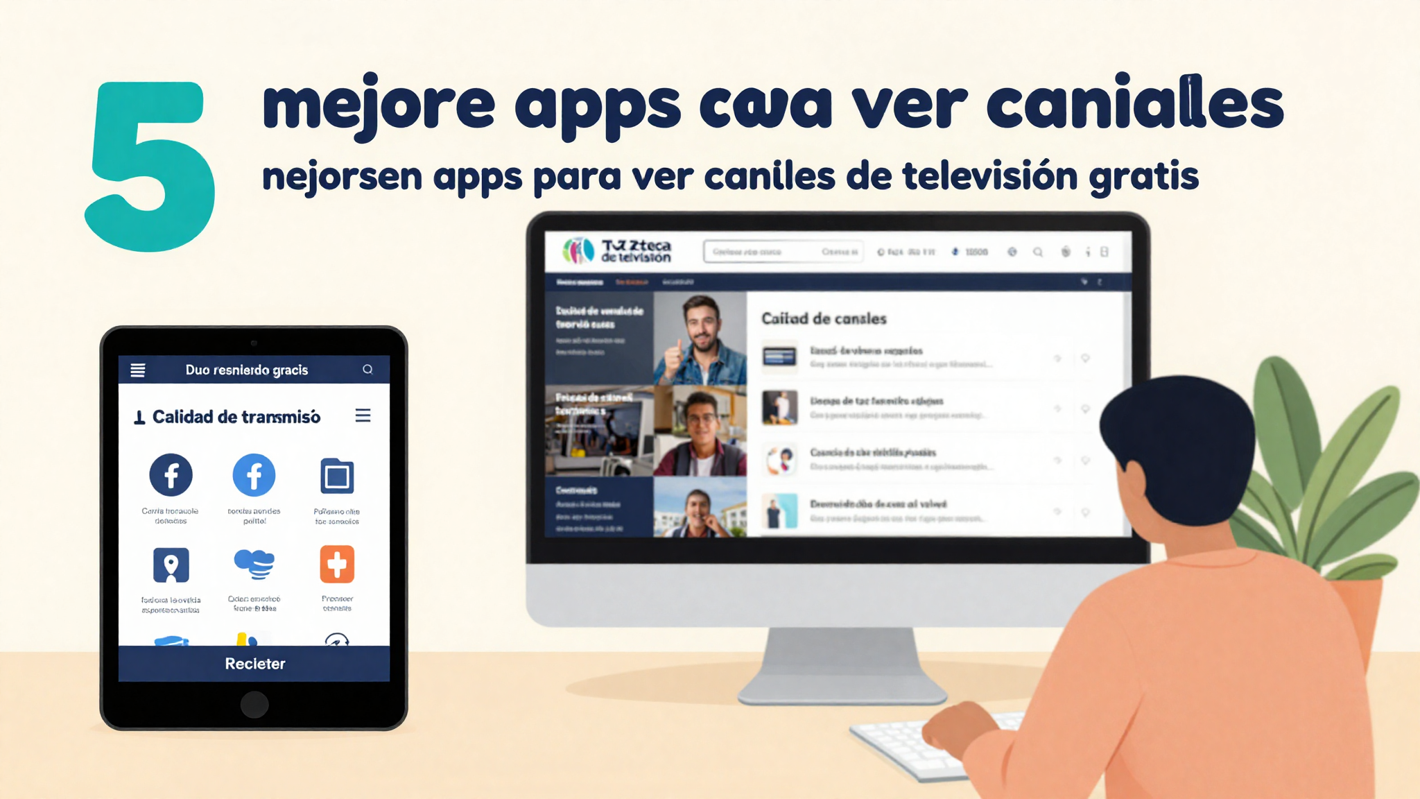 Qu&eacute; buscar en una app para ver canales de televisi&oacute;n gratis