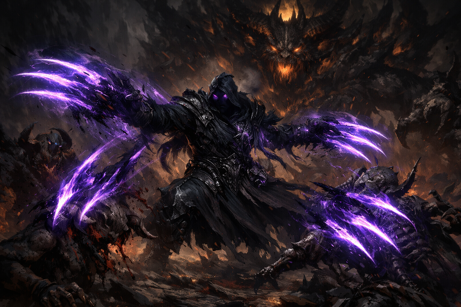 Warlock Dread Claws leveling build Diablo 4 Season 13