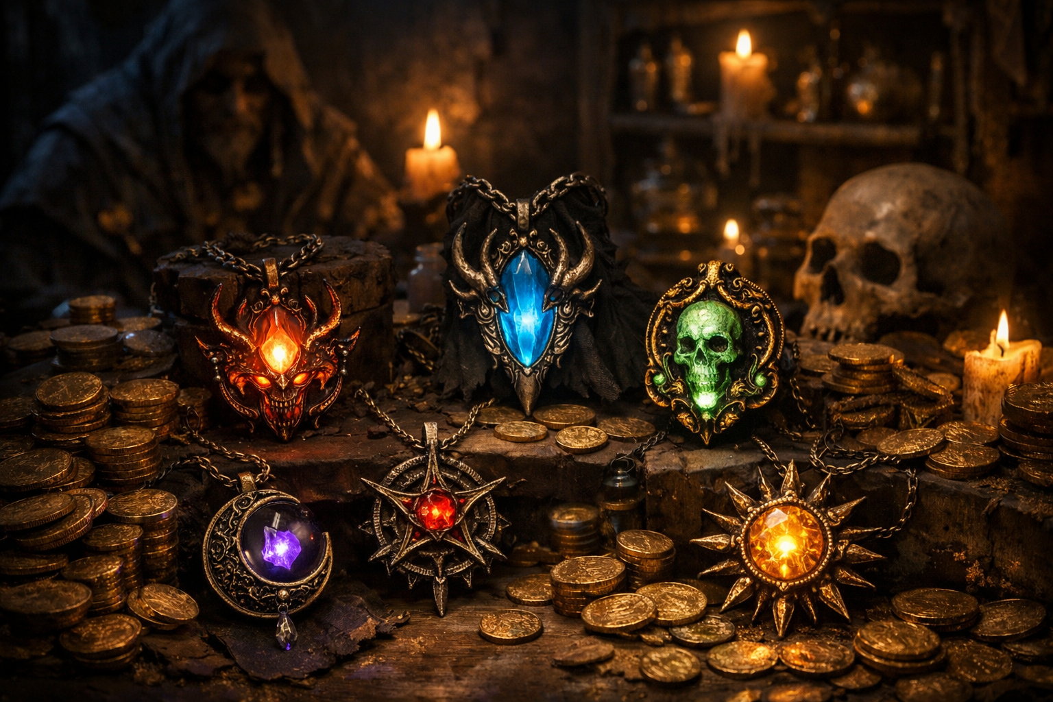 Système de charmes et économie d'or dans Lord of Hatred