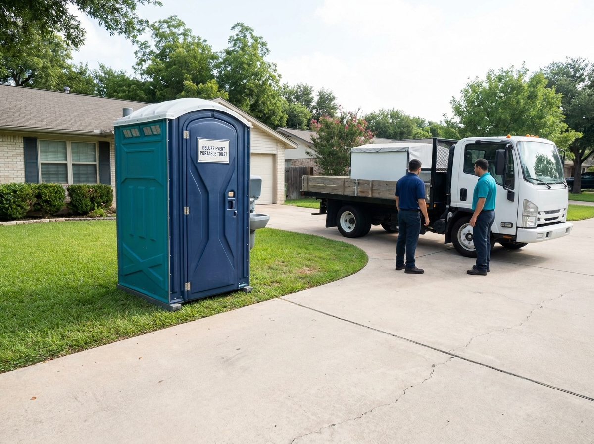 Deluxe Event Portable Toilet in Austin, TX
