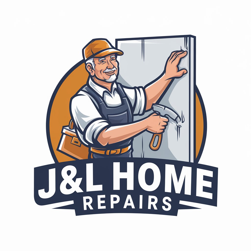 LOGO Design for JL Home Repairs Friendly Handyman with Dry Wall Theme for Construction Industry