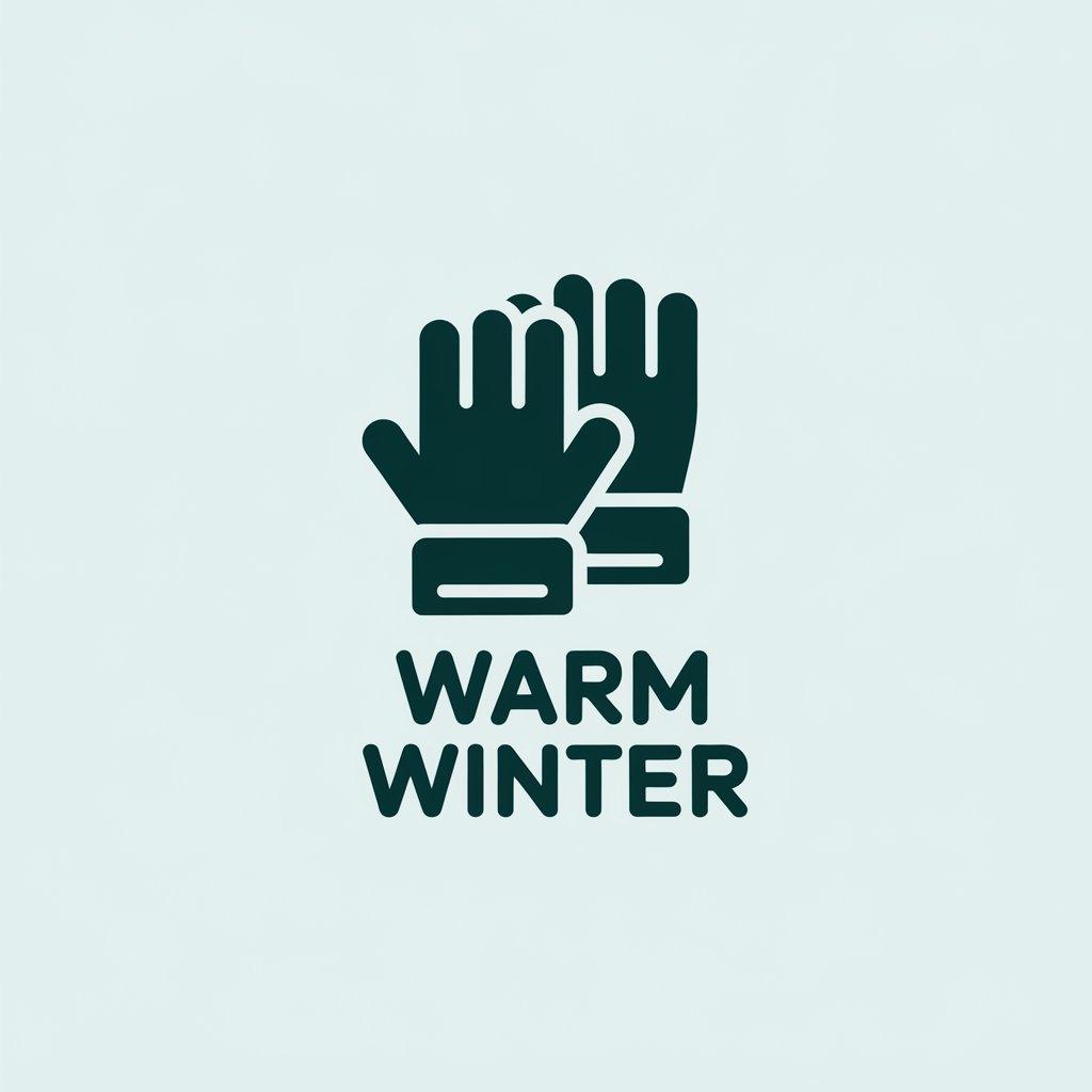 LOGO Design for Warm Winter Gloves Symbol with Warm and Winter Theme