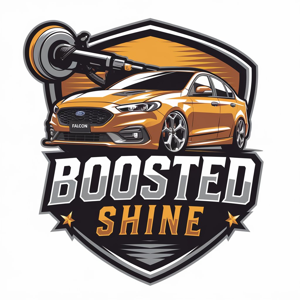 LOGO Design for Boosted Shine Ford Falcon FGX with Polisher for Automotive Industry