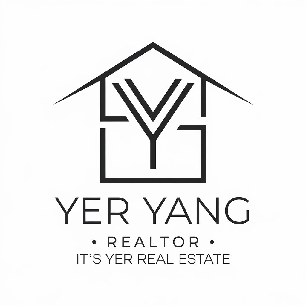 LOGO Design for Yer Yang Stylish YY House Shape with Sophisticated Font and Minimalist Elements for Real Estate