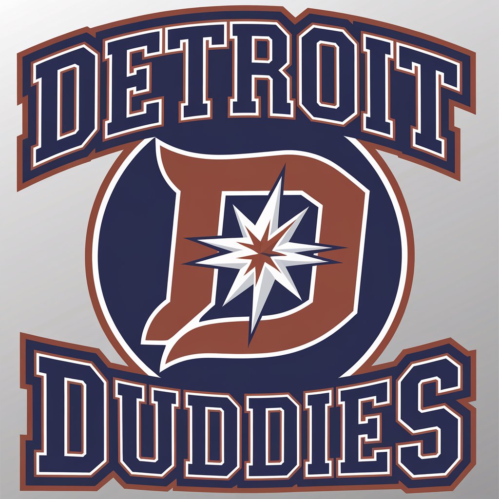 LOGO Design for Detroit Duddies Football Team Symbol with Moderate Style for Sports Fitness Industry