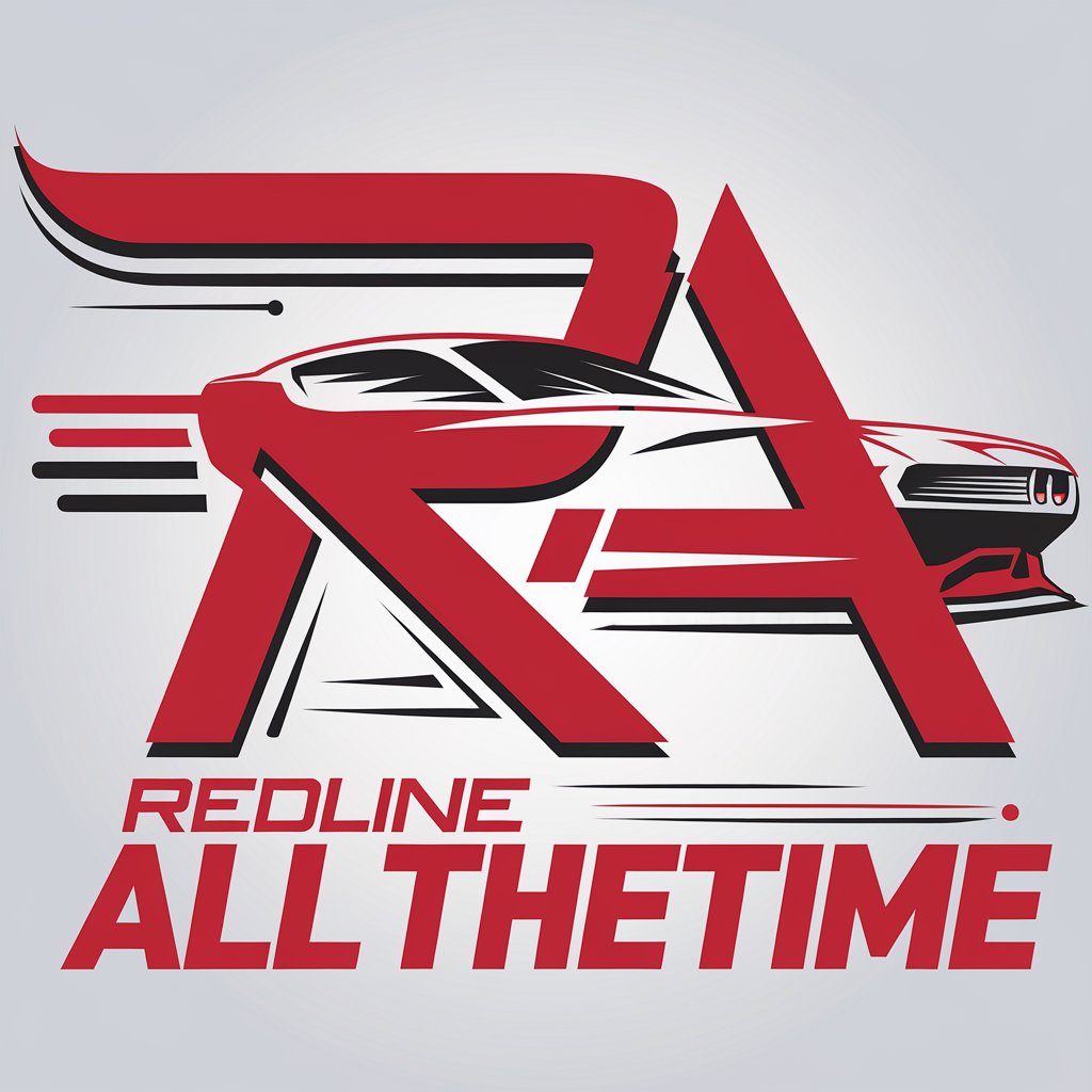 LOGO Design for Redline Allthetime Vector Design with RA Symbol for Automotive Industry