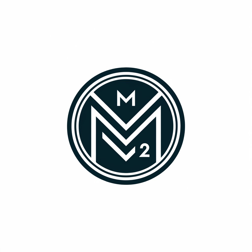 LOGO Design for MM2 Circular Symbol with Text in Retail Industry Theme