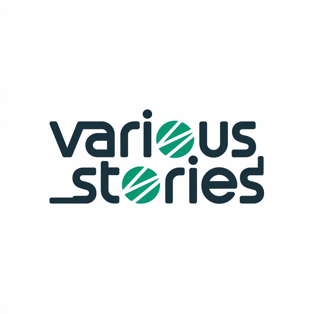 LOGO Design for VariousStories Modern TextBased Vector for Internet Industry with Clear Background