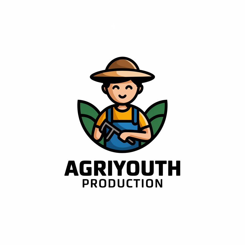 LOGO Design for AgriYouth Production Young Farmer Symbol with Clean Modern Style