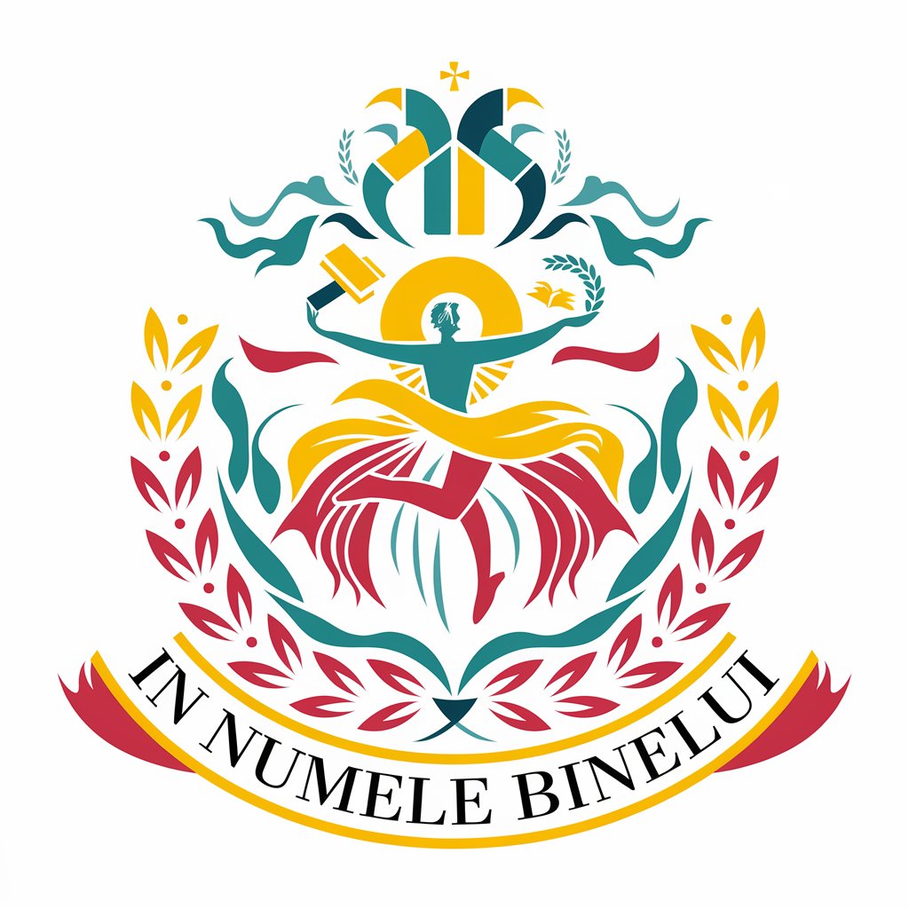 LOGO Design for In Numele Binelui Dancers Hope Book and Laurel in Yellow Red and Turquoise for Nonprofit Industry