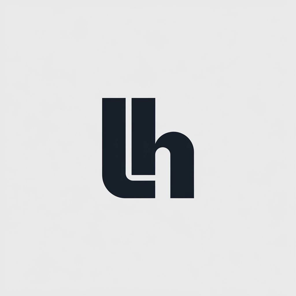 LOGO Design for LH Minimalistic TextBased Vector Logo for Event Industry