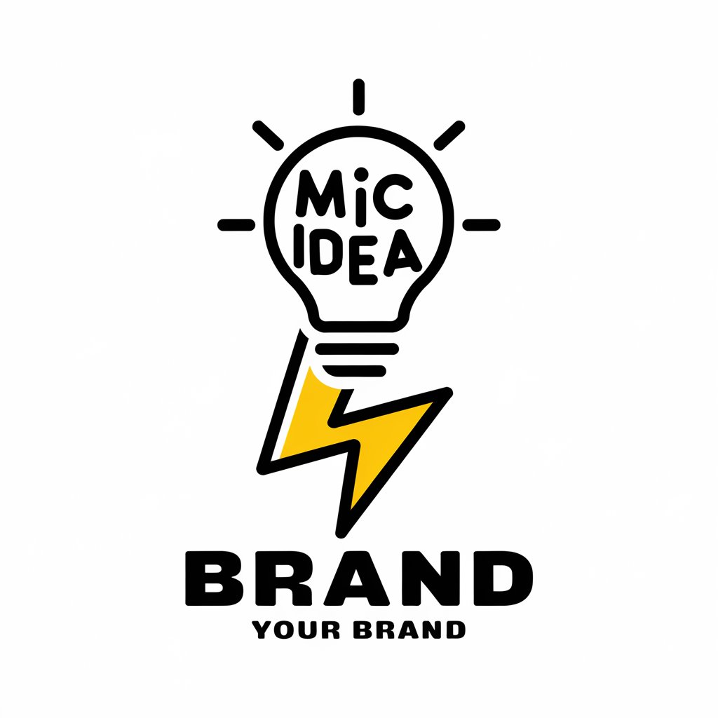 LOGO Design for YOUR BRAND Vector Logo with Microphone Icon and Event Industry Theme