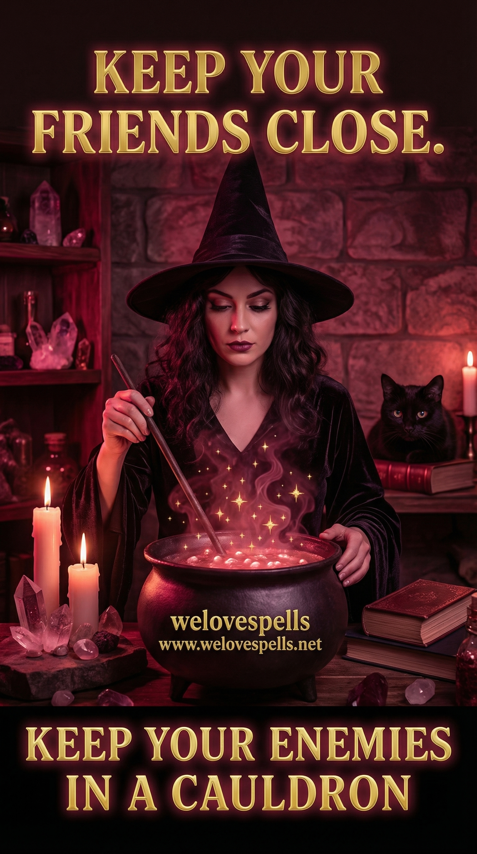 Two friends sharing energy and light under a full moon