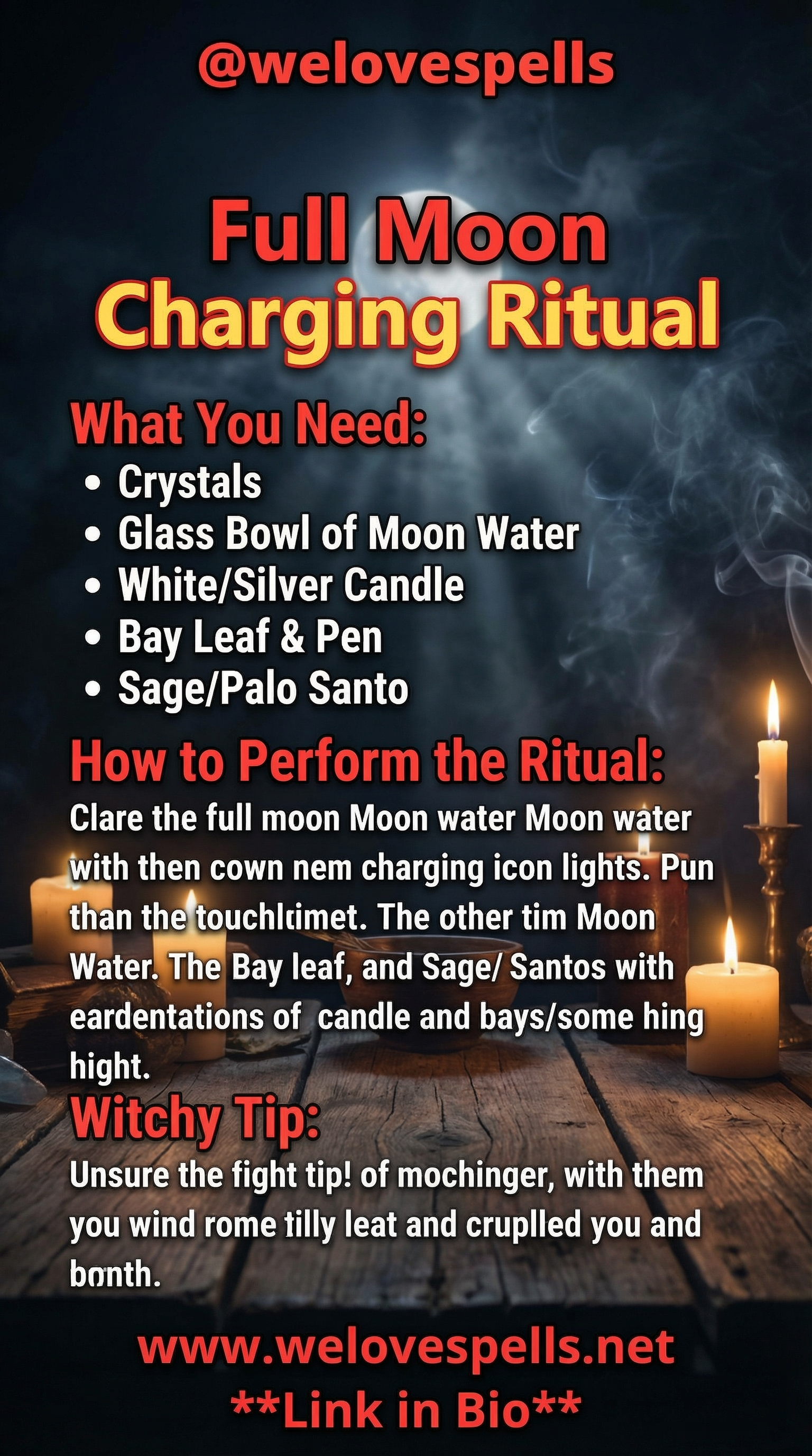 Crystals basking under the full moonlight for recharging energy and intentions.