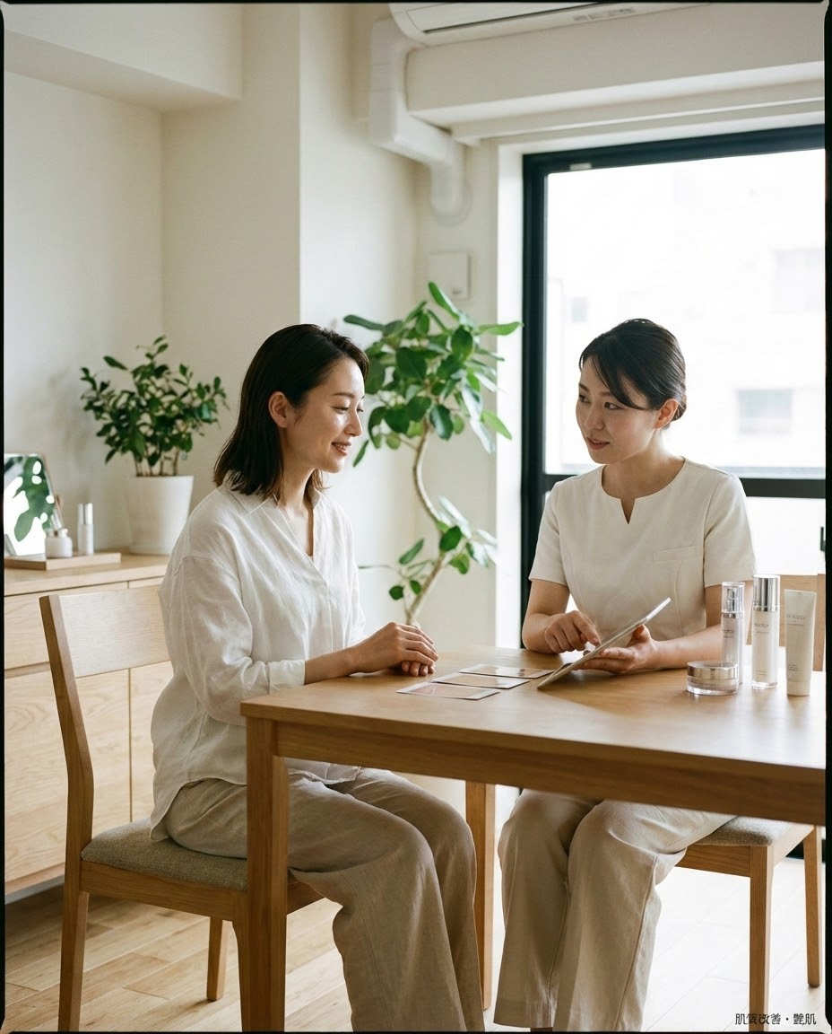 サロンカウンセリング風景