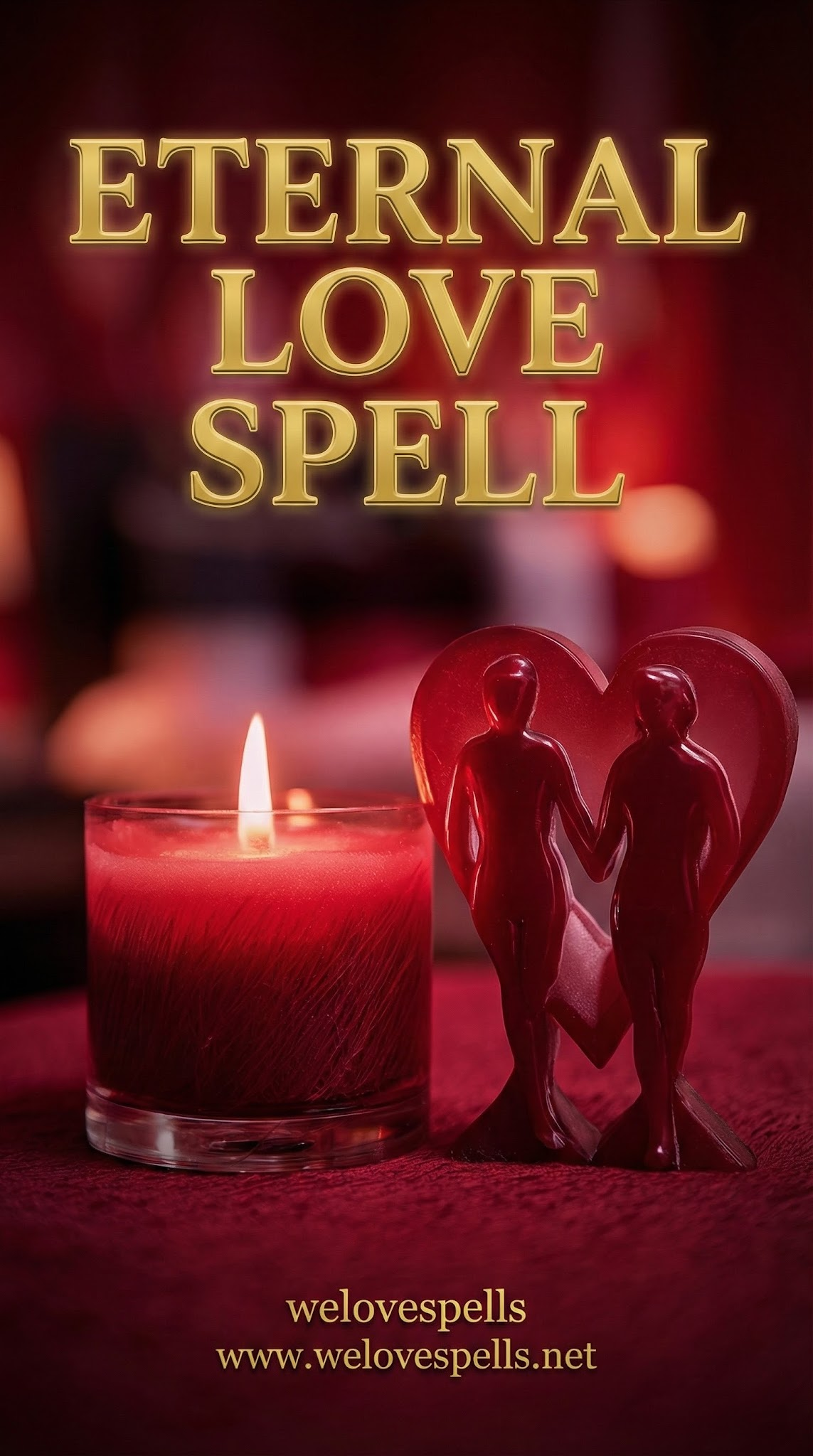 Eternal Love Spell ritual energy glowing heart