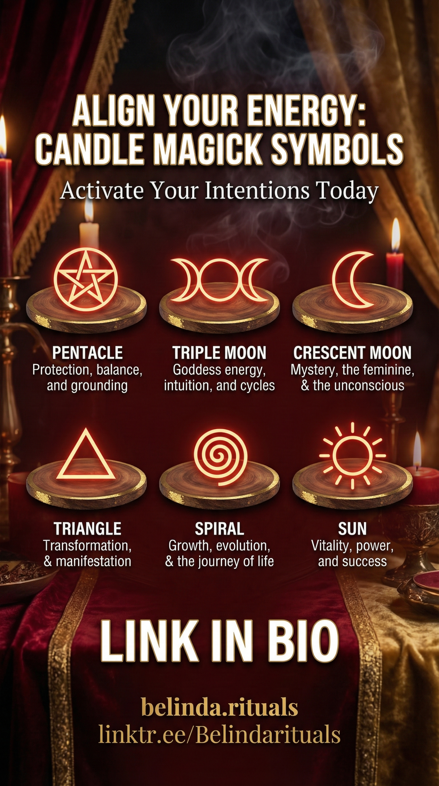 Lighting a candle for intention setting and spiritual manifestation