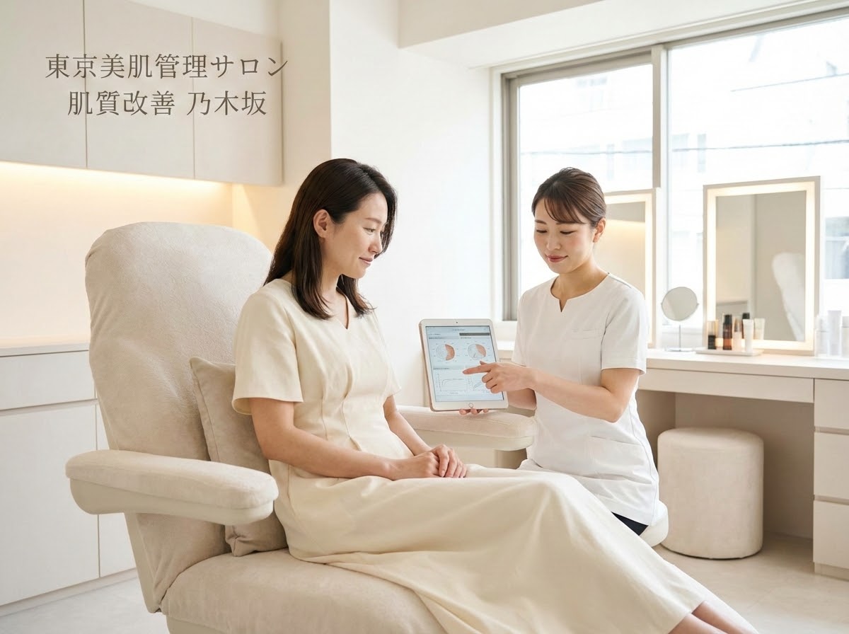 東京美肌管理サロン 肌質改善 乃木坂