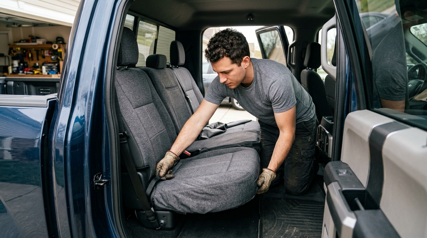 best truck seat covers — installation tips for truck seats