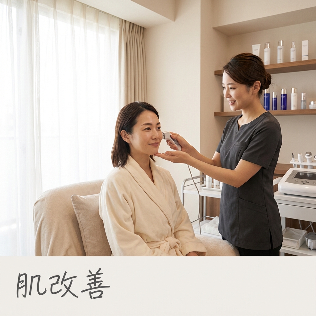 カウンセリングで肌質改善