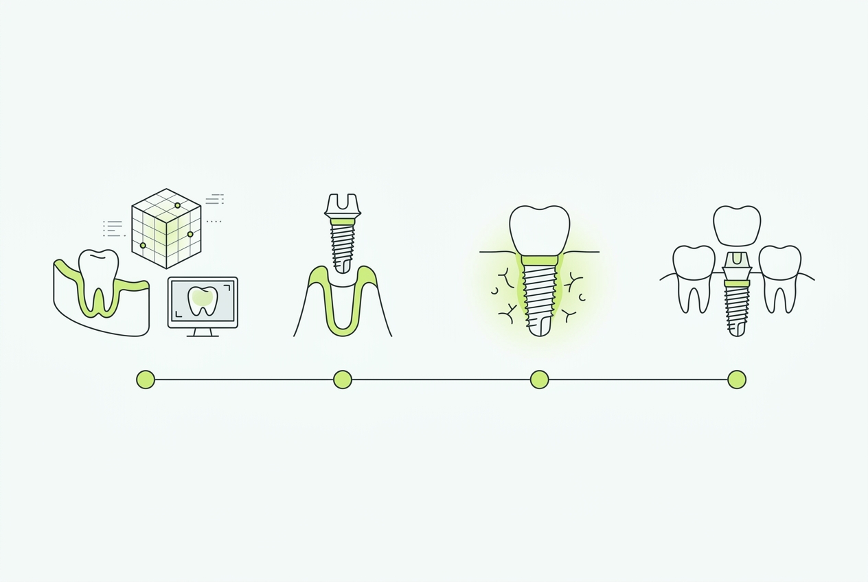 как проходит имплантация зубов этапы и сроки
