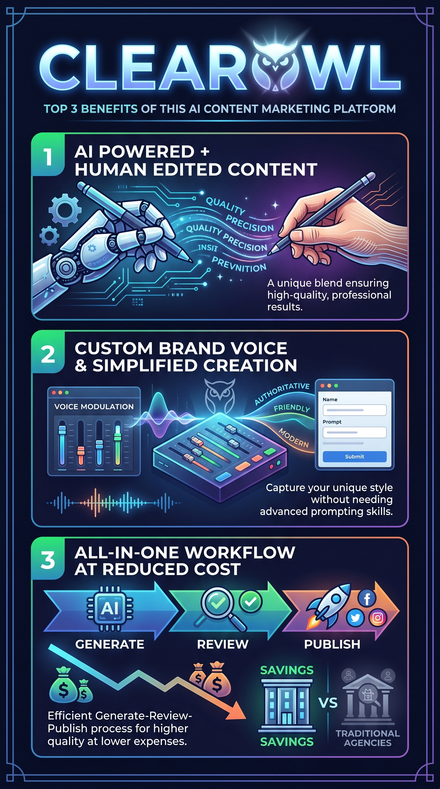 ClearOwl - Infographic
