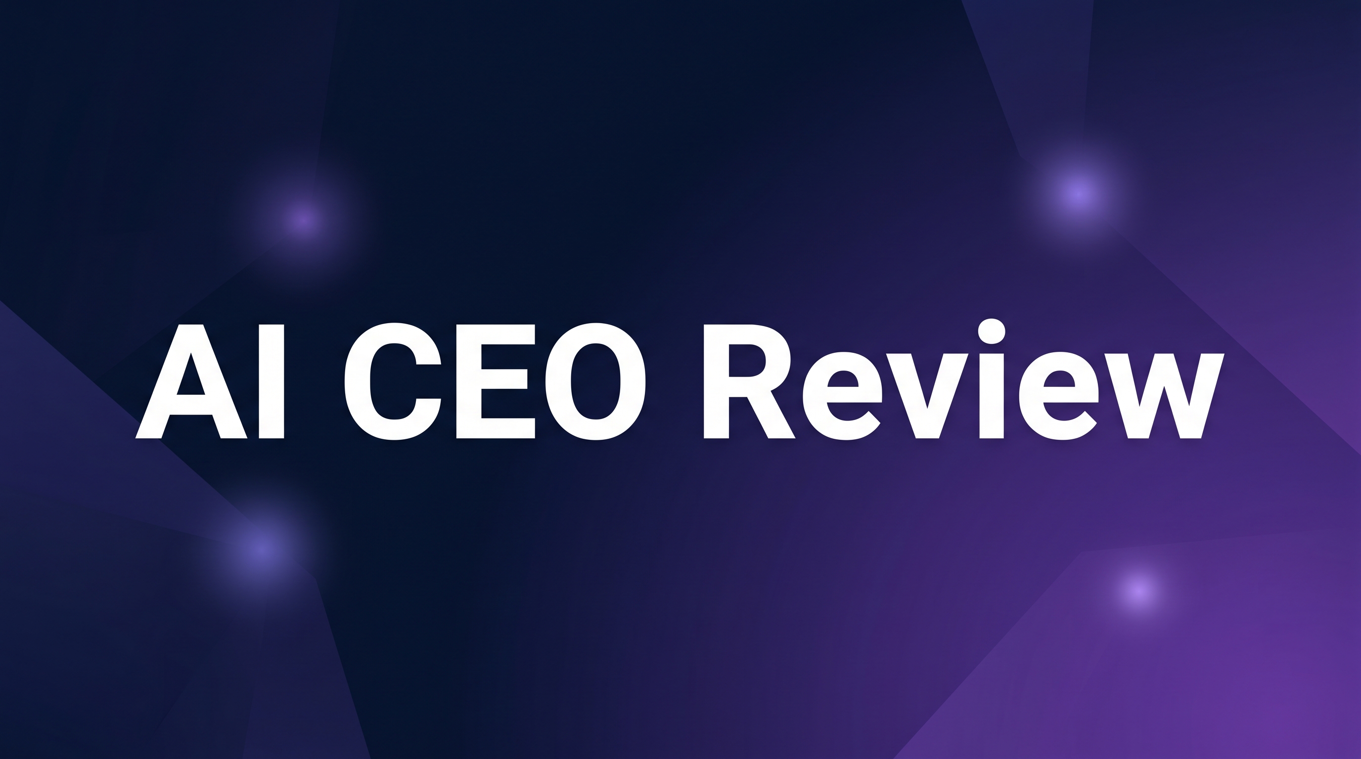 AI CEO Review - Featured Image