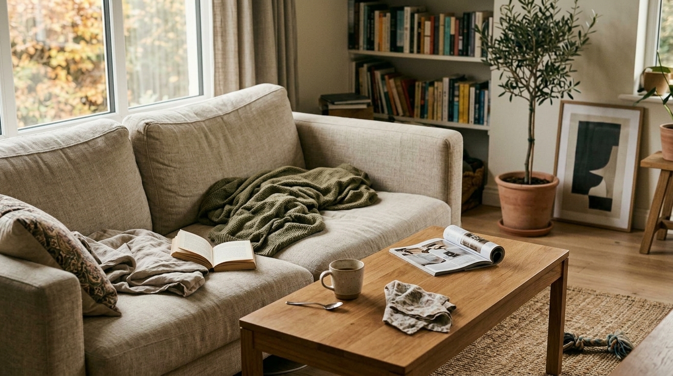 ☕ Журнальный столик не пара дивану — как правильно