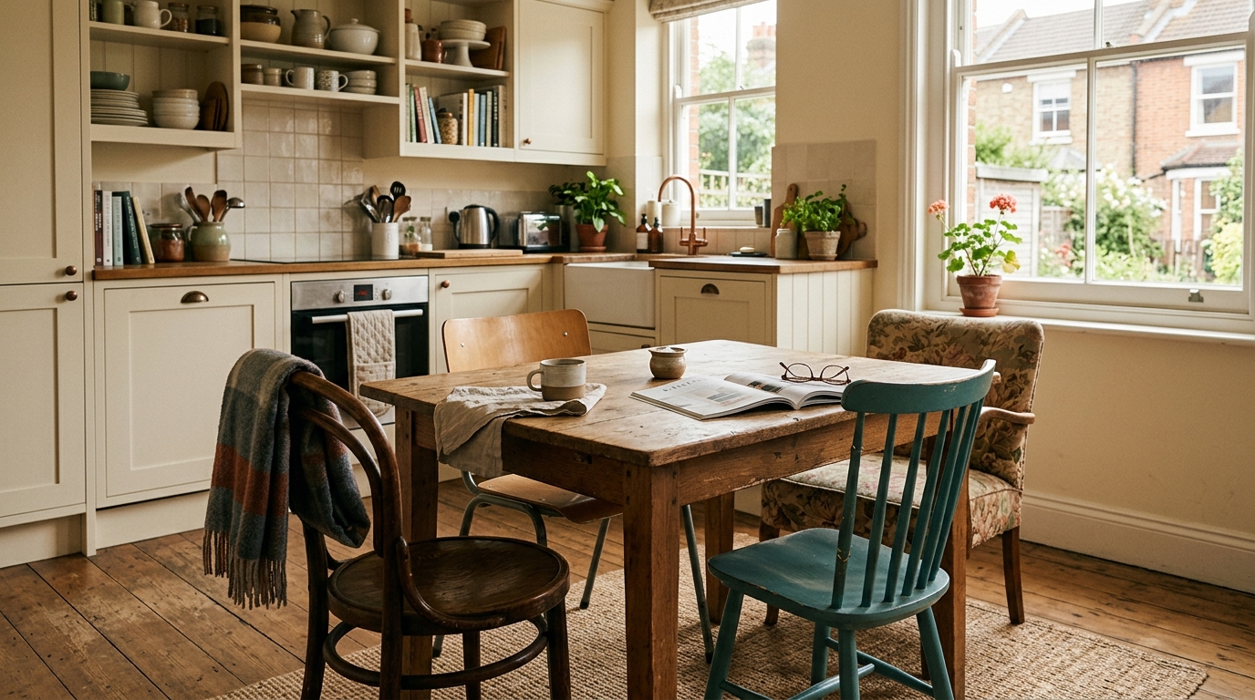 🍽 Разнокалиберные стулья на кухне — как НЕ надо