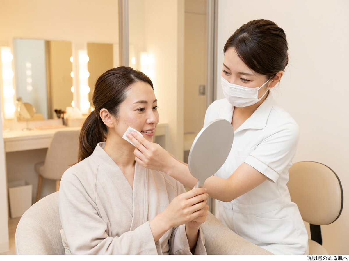 透明感のある肌へ