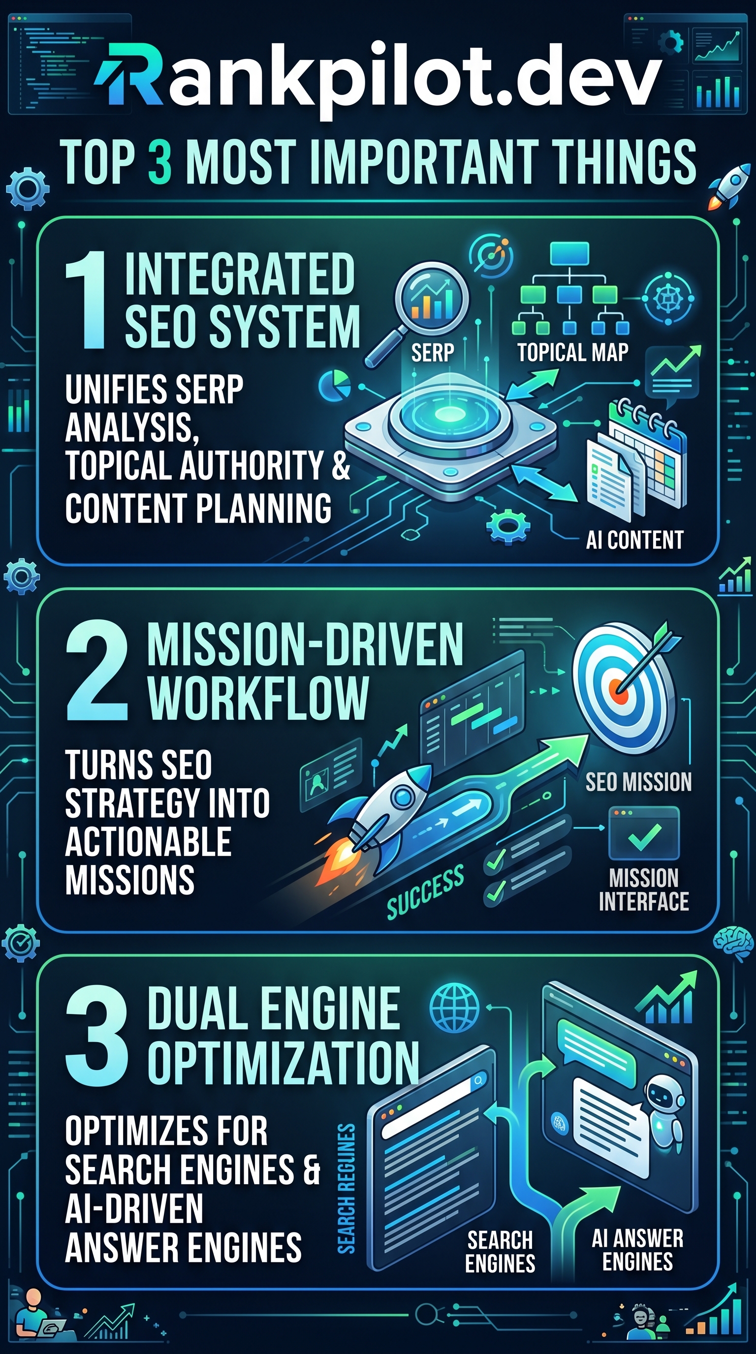 Rankpilot.dev - Infographic