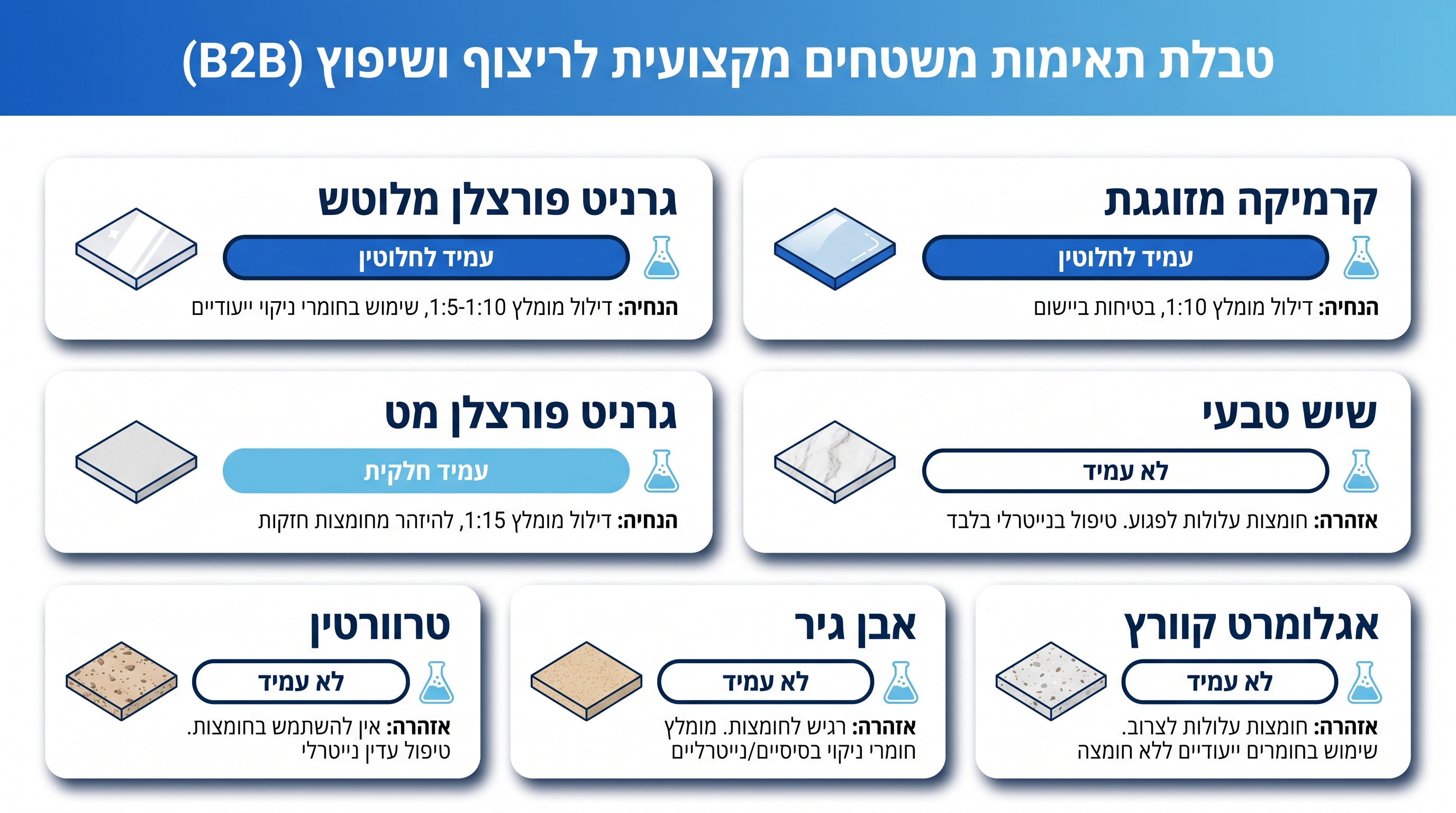 תהליך הסרת רובה מאריחים - שלבי העבודה