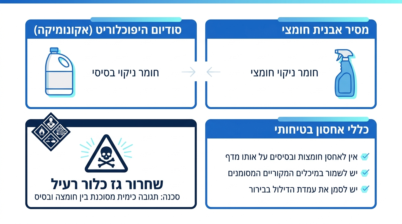השוואת עלויות חומרי ניקוי מקצועיים לביתיים