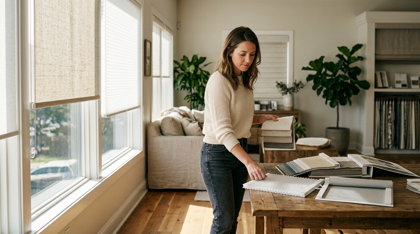 types of window shades comparison — window shades comparison table