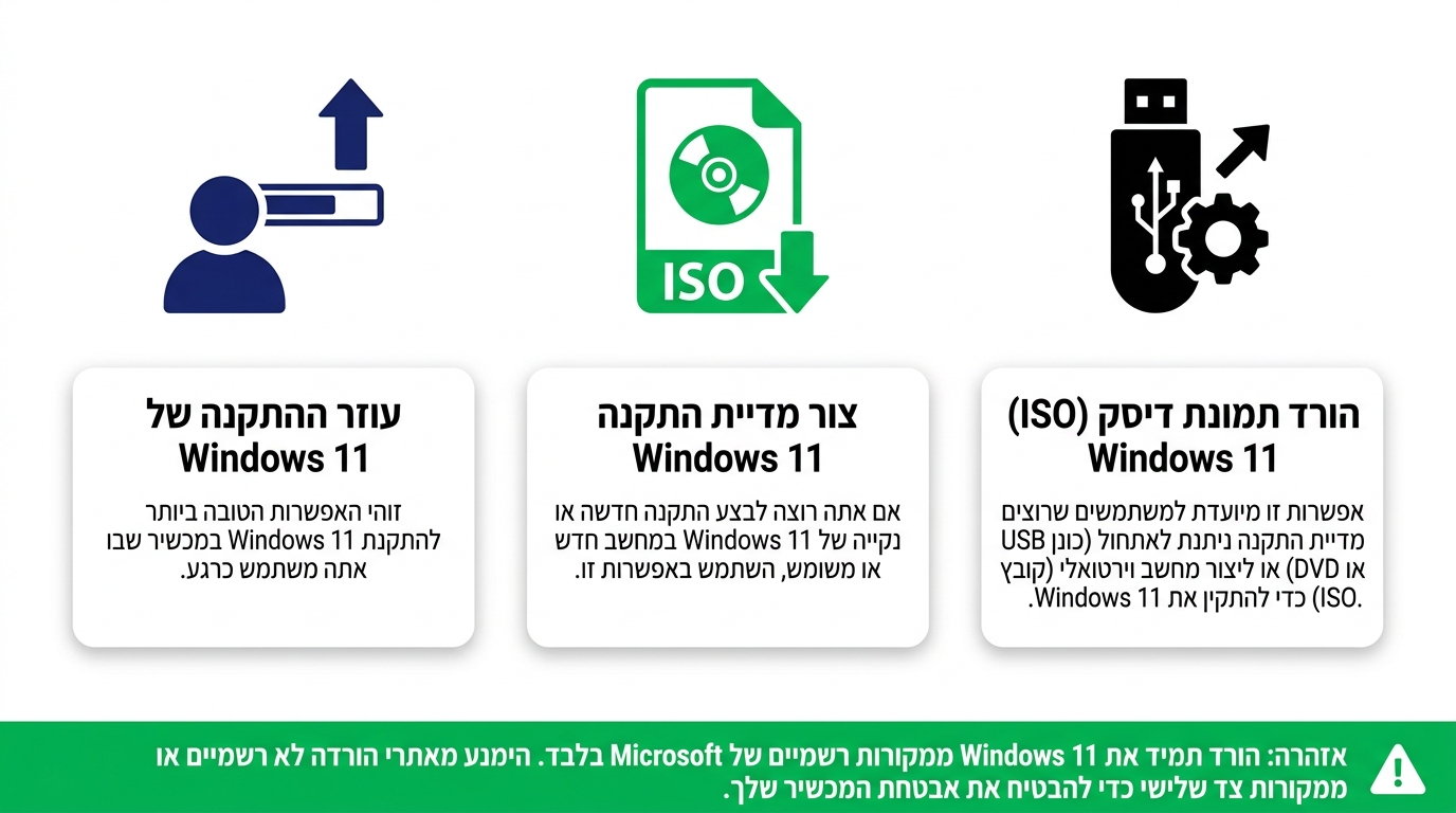 בדיקת תאימות חומרה לווינדוס 11