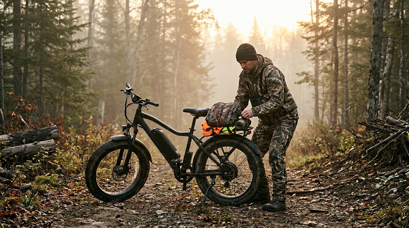 electric bike for deer hunting — deer hunting ebike setup