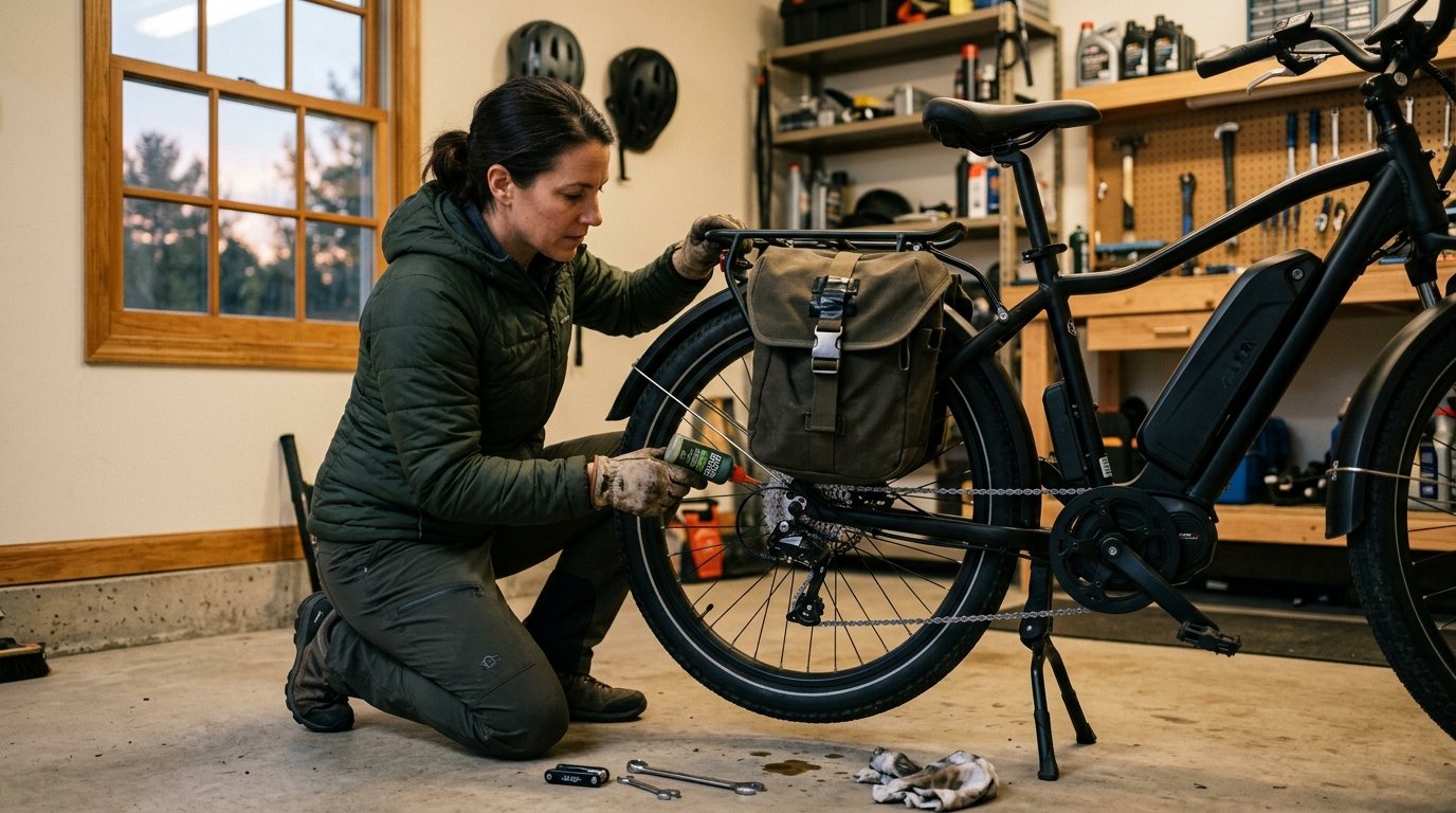 electric bike for deer hunting — quiet riding technique