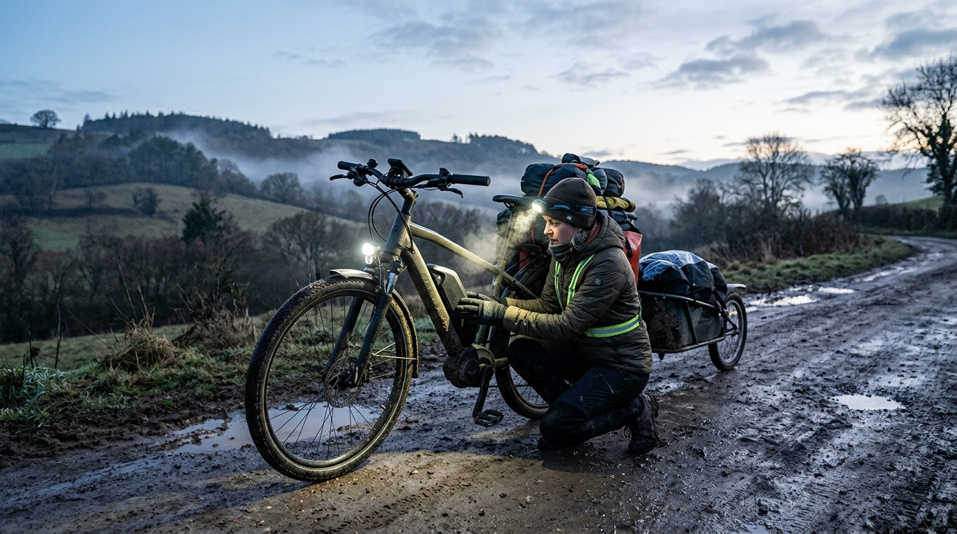 electric bike for deer hunting — battery lights legal checks