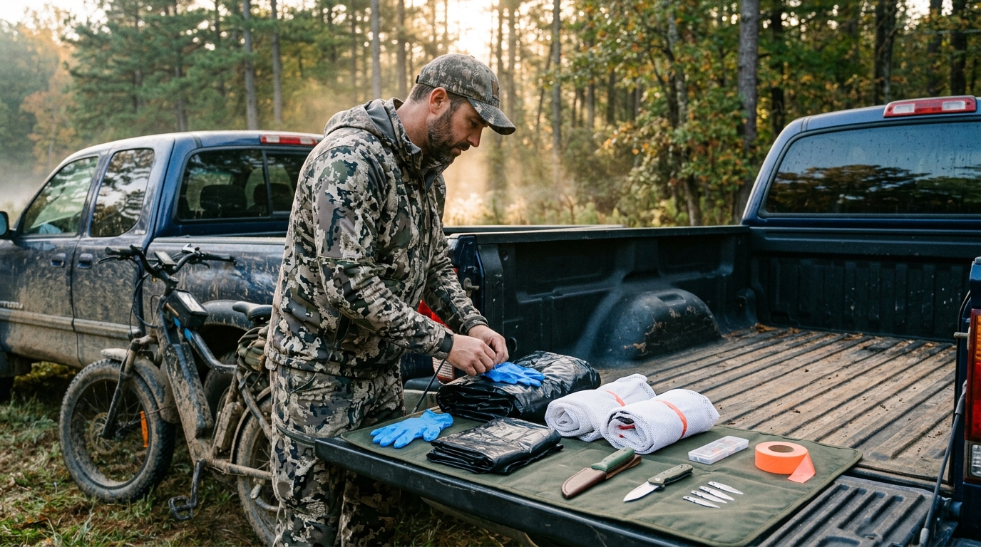 electric bike for deer hunting — pack-out setup checklist