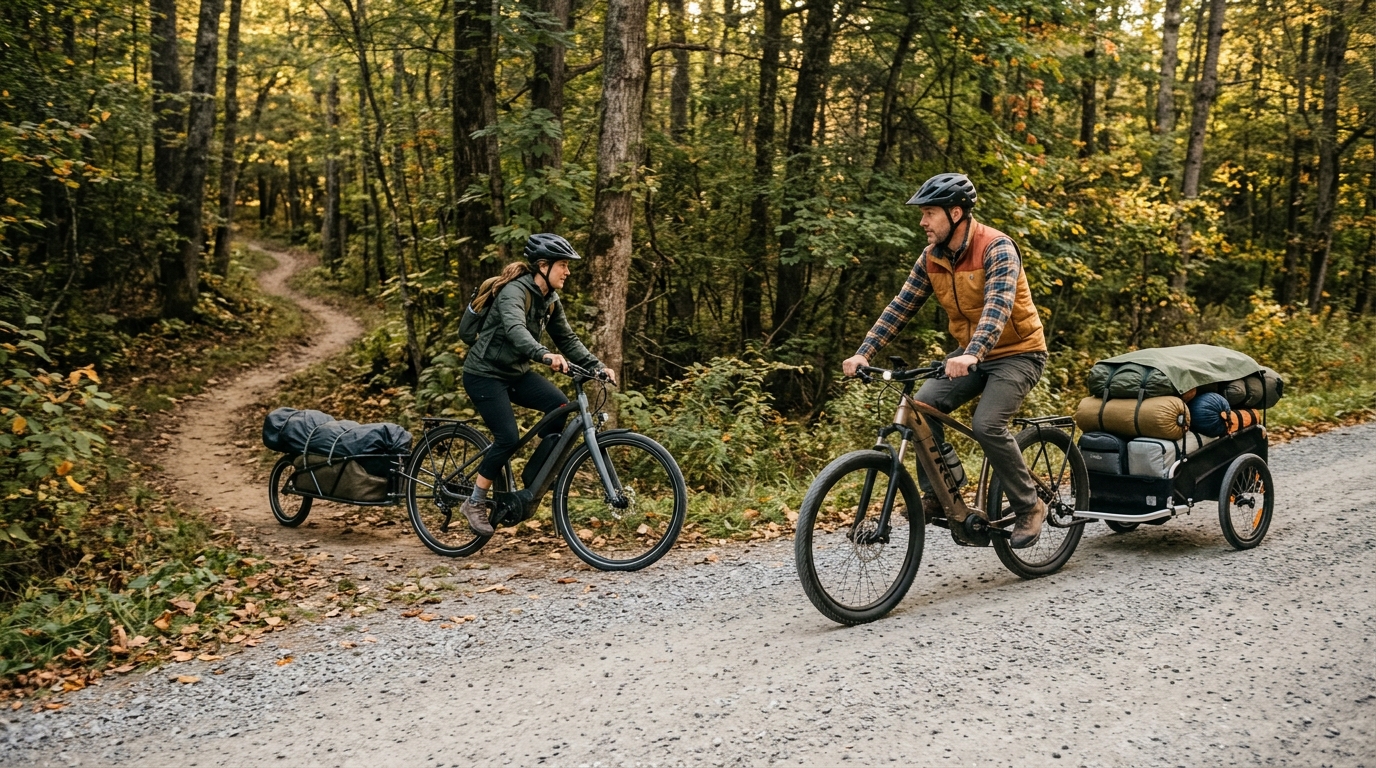 ebike hunting trailer — trailer types compared