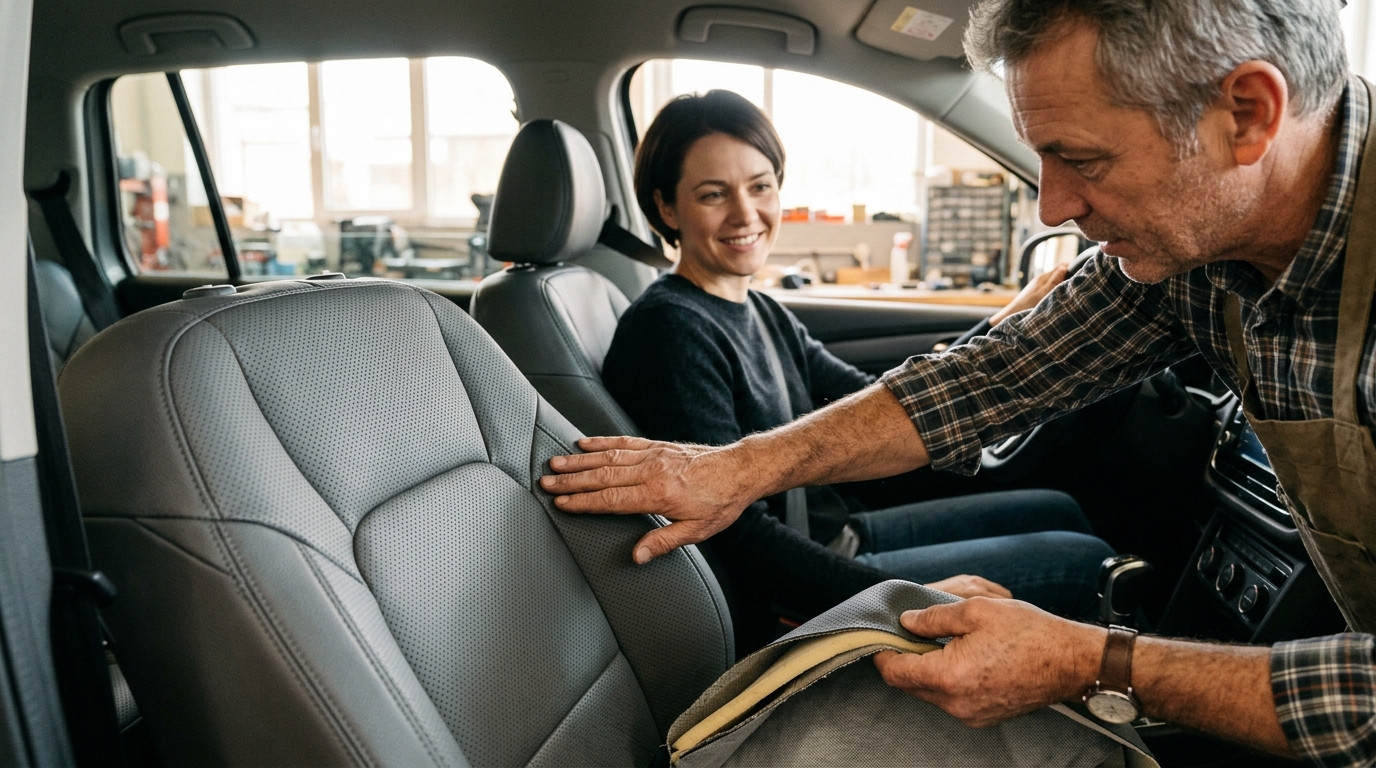 breathable seat covers for leather seats — materials that actually breathe