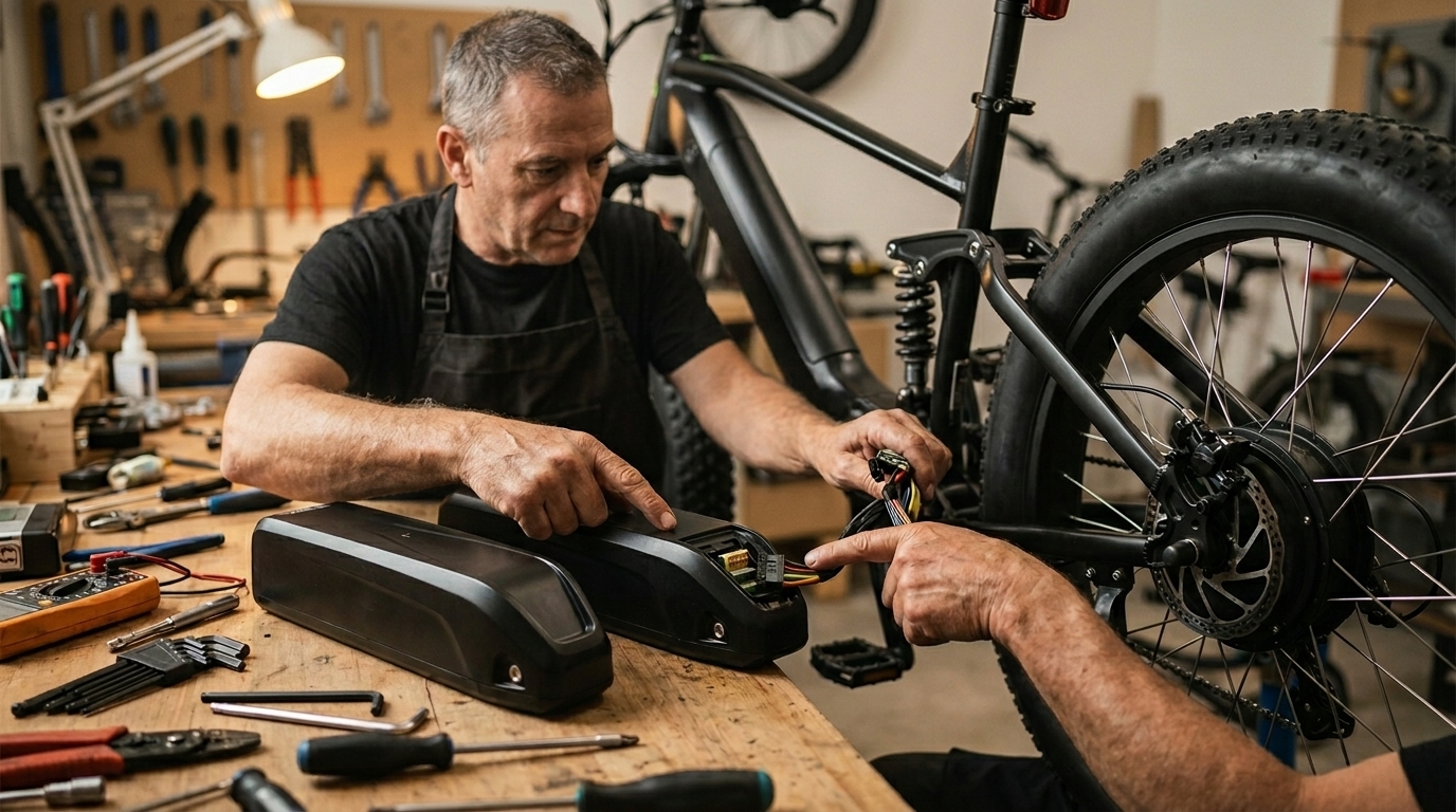 hunting ebike range — battery and motor math