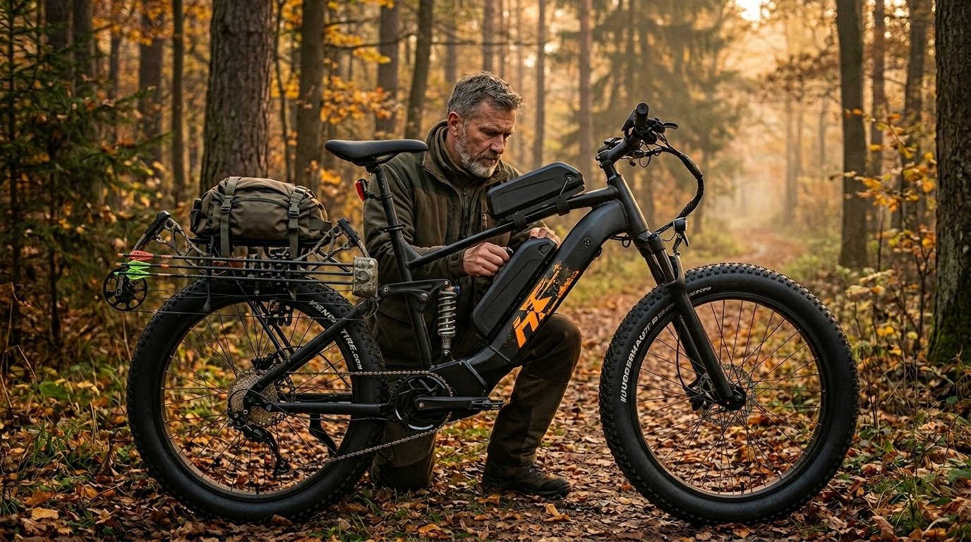 hunting ebike range — real range numbers