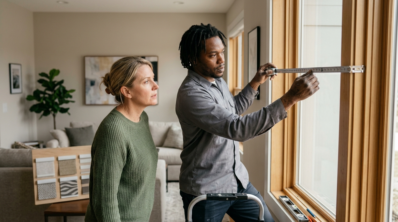 how to measure windows for shades — shade type measurements