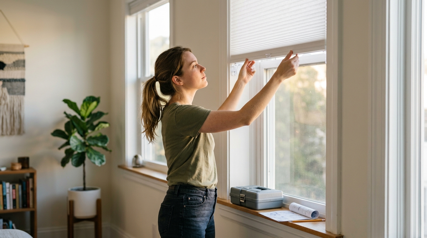 cordless blinds law child safety — rentals and no-drill mounts