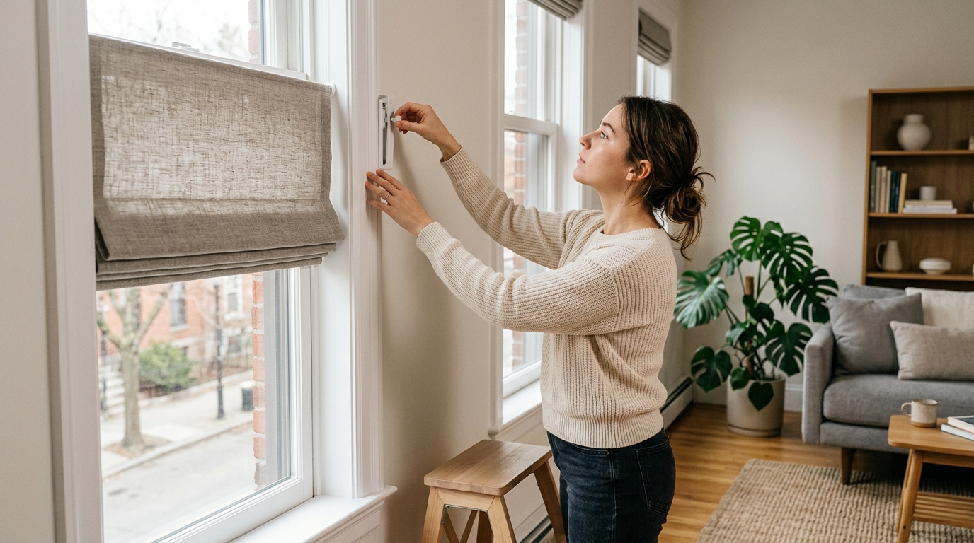 no drill shades for renters — no drill shades basics