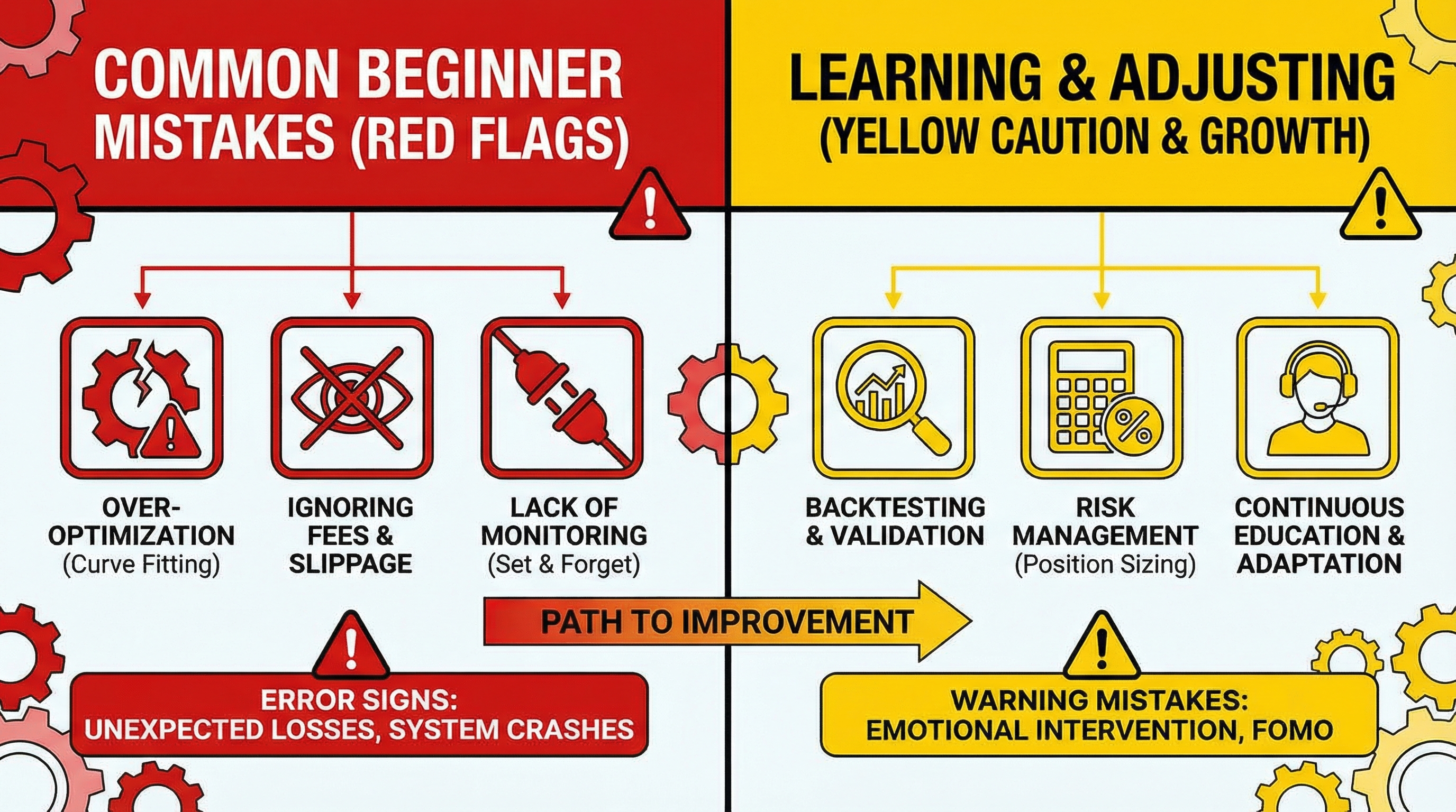 Ошибки новичков при использовании торговых ботов